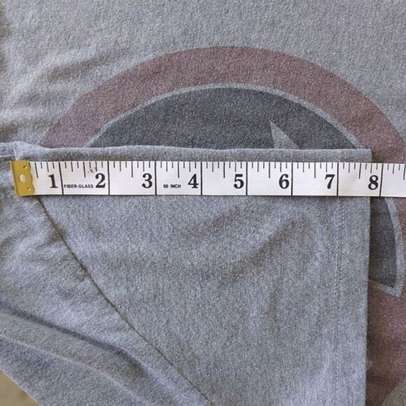 Old Navy Deadpool heather blue-grey short sleeve T-shirt - Picture 8 of 12